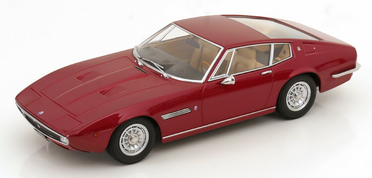 KKスケール 1/18 マセラティ ギブリ クーペ 1969 レッドメタリック KK-Scale 1:18 Maserati Ghibli Coupe 1969 red metallic