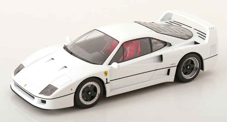 KKスケール 1/18 フェラーリ F40 ブルネイ ホワイト KK-Scale 1:18 Ferrari F40 Brunei white