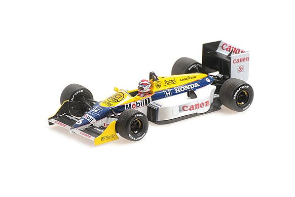 モデルカーグループ 1/18 ウィリアムズ FW11 #6 優勝 ブラジルグランプリ フォーミュラ 1 1986 Nelson Piquet ドライバーフィギュア付き Model car Group 1:18 Williams FW11 #6 Winner Brazilian GP Formula 1 1986 Nelson Piquet With driver figure