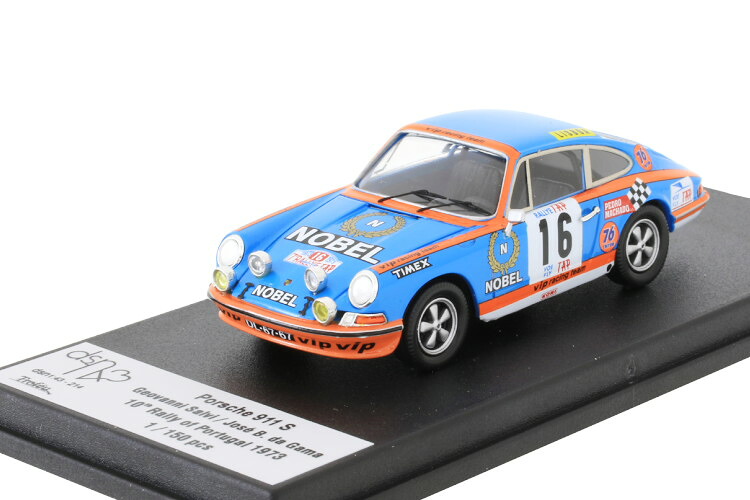トロフュー 1/43 ポルシェ 911 S #16 TAP ラリー ポルトガル共和国 1973 Giovanni Salvi/Jose Barbosa 地方検事 Gama 150台制限事項\u003cBR\u003eTROFEU 1:43  Porsche 911 S #16 TAP Rally Portugal 1973 Giovanni Salvi/Jose Barbosa 地方検事 Gama limited 150 pcs 乗り物のおもちゃ-車-ミニカー・トイカー