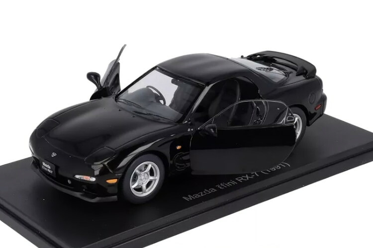エディコラ 1/24 マツダ RX-7 1991 ブラック 開閉 EDICOLA 1:24 MAZDA RX-7 1991 BLACK