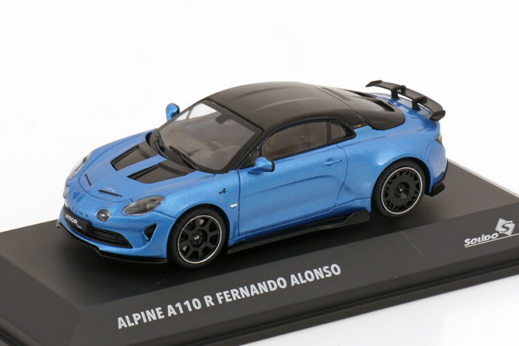 ソリド 1/18 アルピーヌ A110 ラジカル 2023年 ブルー/ブラック