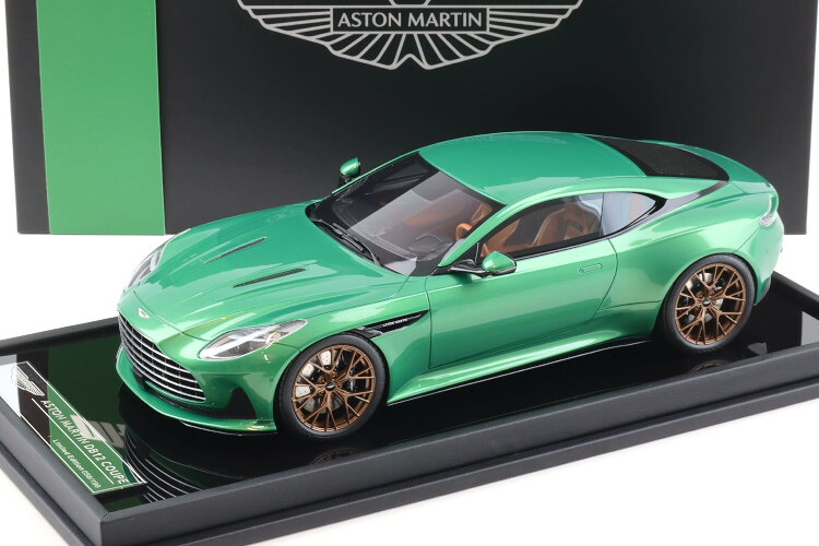 モーターヘリックス 1/18 アストン マーティン DB12 クーペ 2023 イリデッセントエメラルド グリーン 199台限定MOTORHELIX 1:18 Aston Martin DB12 Coupe 2023 Iridescent Emerald green Limited 199 pcs｜Reowide モデルカー カタログ SHOP