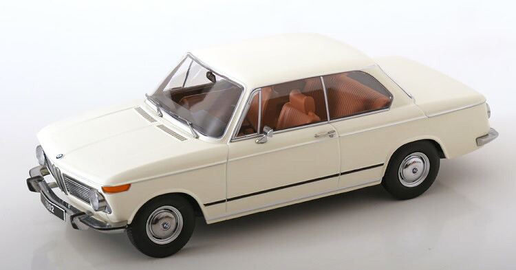 KKスケール 1/18 BMW 1802 1シリーズ フェイスリフト 1971 ホワイト KK-Scale 1:18 BMW 1802 1 Series Facelift 1971 white