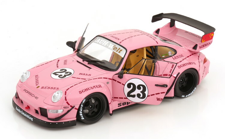 楽天市場】ソリド 1/18 ポルシェ 911 RWB ボディキット レッド