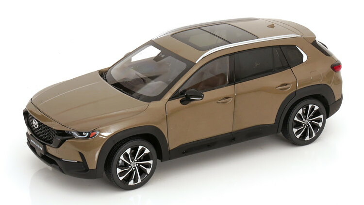 マツダ特注 パウディ 1/18 マツダ CX-50 ライトブラウンメタリック 開閉 Paudi 1:18 Mazda CX-50 lightbrown metallic