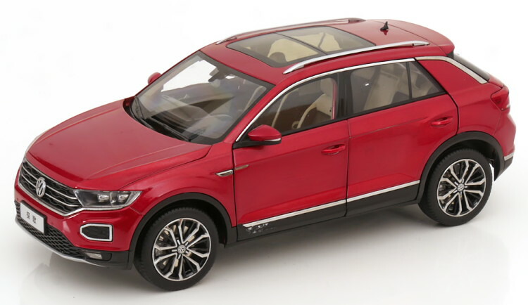 楽天市場】VW特注 1/18 VW フォルクスワーゲン T-ROC 2018 レッド VW