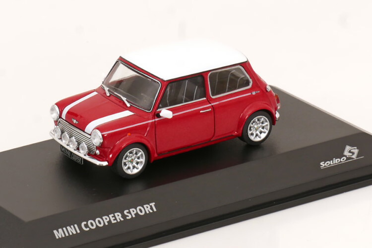 1/16 ミニクーパーS 1964 ソリド 全塗装済 フィギュア２体 VAN仕様 1/16 ミニクーパーS 1964 ソリド 全塗装済 フィギュア2体 VAN仕様