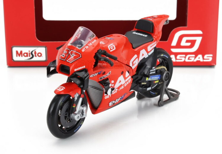 マイスト 1/18KTM RC16 チーム GASGAS ファクトリー Tech3 レーシング #37 MotoGP シーズン 2023 アウグスト フェルナンデス レッド Maisto 1:18 KTM RC16 TEAM GASGAS FACTORY TECH 3 RACING N 37 MOTOGP SEASON 2023 AUGUSTO FERNANDEZ RED