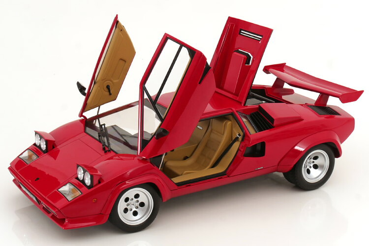 KK-Scale 1/12 ランボルギーニ カウンタック LP 5000S QV 1985 レッド 開閉KK-Scale 1:12 Lamborghini Countach LP 5000S QV 1985 red｜Reowide モデルカー カタログ SHOP