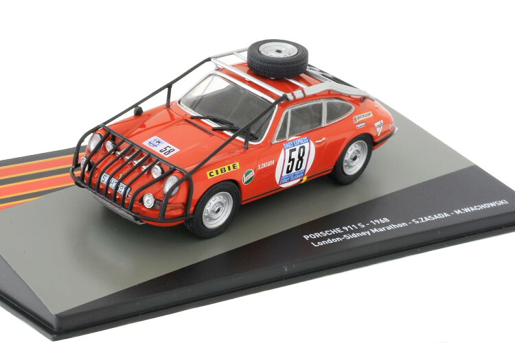 アルタヤ 1/43 ポルシェ 911 S #58 ポルシェ システム エンジニアリング ソビエスワフ ザサダ / Marek WachowskiAltaya 1:43 Porsche 911 S # 58 Porsche System Engineering Sobieslaw Zasada / Marek Wachowski|Reowide モデルカー カタログ SHOP