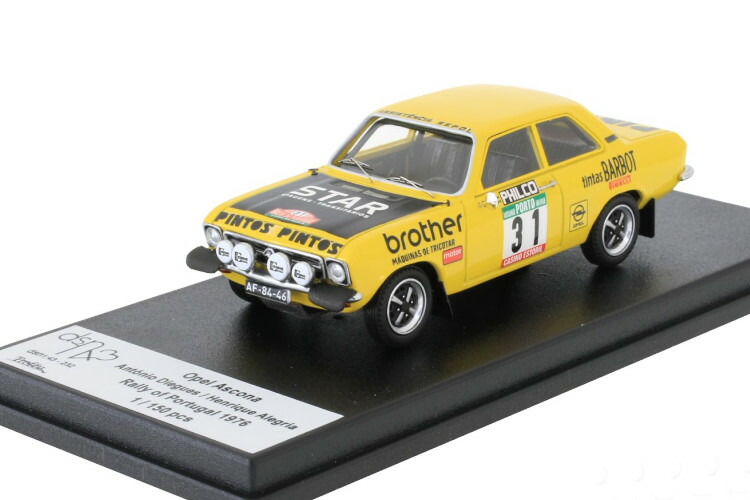 ミニカー　1/43 オペル カデット GT/E 1977年モンテカルロラリー 13位 Jerzy Landsberg / Marek Muszynski #16 [dsn49] Trofeu 1/43 オペル カデット GTE 1977 ポルトガル・ラリー