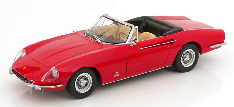 KK-スケール 1/18 フェラーリ 365 カリフォルニア スパイダー 1966 レッド KK-Scale 1:18 Ferrari 365 California Spyder 1966 red