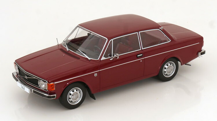 MCG 1/18 ボルボ 142 1971 ダークレッド MCG 1:18 Volvo 142 1971 darkred