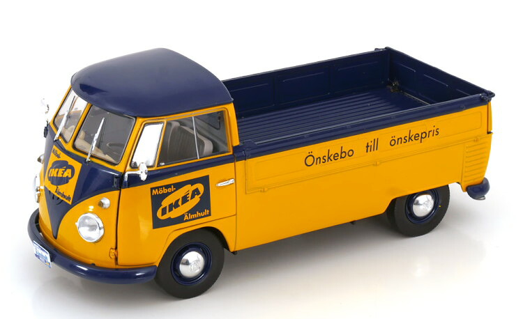ソリド 1/18 フォルクスワーゲン T1 プリチェ IKEA 1950 イエロー ブルー Solido 1:18 VW T1 Pritsche IKEA 1950 yellow blue 12,936円