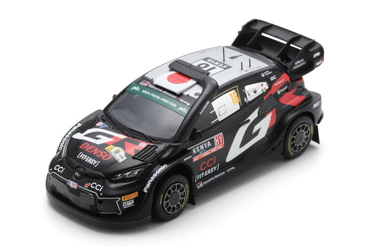 スパーク 1/43 トヨタ GR ヤリス ラリー1 ハイブリッド #18 トヨタガズー レーシング WRT 2位 ラリーサファリ 2024 勝田貴元/アーロン ジョンストンSpark 1:43 TOYOTA GR Yaris Rally1 HYBRID N18 TOYOTA GAZOO Racing WRT 2nd Rally Safari 2024 T. Katsuta/A.Johnston|Reowide モデルカー カタログ SHOP