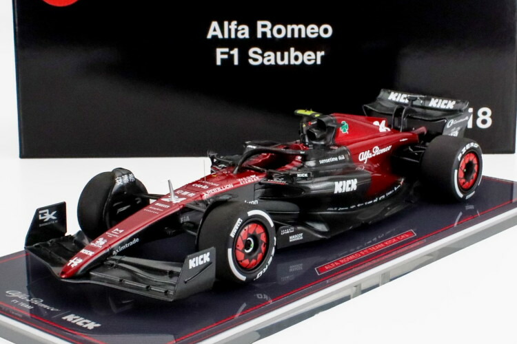 NZG 1/18 アルファロメオ F1 C43 チーム ステーク #24 オーストラリアGP 2023 周 冠宇 NZG 1:18 ALFA ROMEO F1 C43 TEAM STAKE N24 AUSTRALIAN GP 2023 ZHOU GUANYU|Reowide モデルカー カタログ SHOP