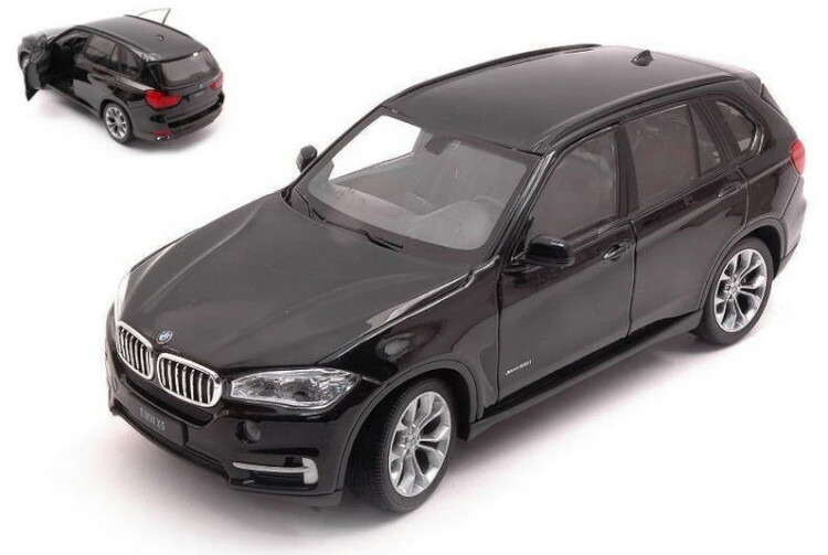 Welly 1/24 BMW X5 F15 2015 黒いこと 開閉Welly 1:24 BMW X5 (F15) 2015 black ミニカー・トイカー-乗り物のおもちゃ-車