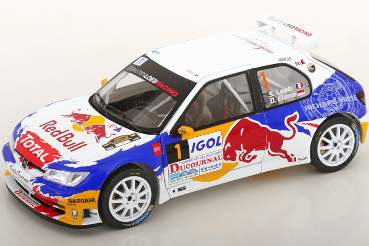 楽天市場】ソリド 1/18 プジョー 306 マキシ #2 Eifel Rallye