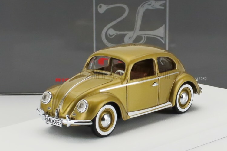 リオモデル 1/43 フォルクスワーゲン 1955 ビートル ケーファー 生産100万台記念 RIO MODELS 1:43 VOLKSWAGEN 1955 MILLIONTH BEETLE COMES OUT OF THE FACTORY MAGGIOLINO KAFER