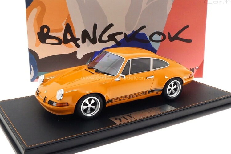car.tima特注 1/18 ポルシェ 911 ST バハマイエロー 30台限定 car.tima 1:18 Porsche 911 ST Bahama yellow Limited 30 pcs