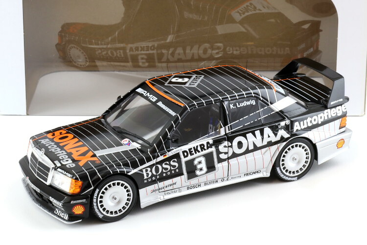 ソリド 1/18 メルセデス 190E 2.5-16 系統発生2 DTM 1992 K.ルートヴィッヒ #3 SONAX 開閉Solido 1:18 Mercedes 190E 2.5-16 EVO 2 DTM 1992 K.Ludwig N3 SONAX ミニカー・トイカー-乗り物のおもちゃ