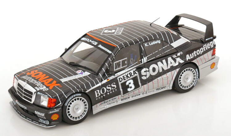 ベルク83 1/18 メルセデス 190E 2.5-16 エボリューション2 DTM チャンピオン #3 1992 ルートヴィヒ Werk83 1:18 Mercedes 190E 2.5-16 Evo II DTM Champion N3 1992 Ludwig
