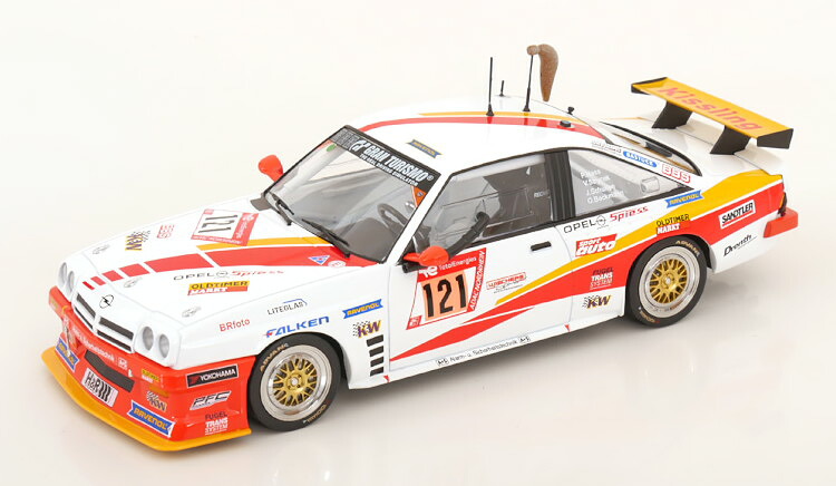 ベルク83 1/18 オペル マンタ #121 2023 ニュルブルクリンク24時間レース Werk83 1:18 Opel Manta N121 24h Nuerburgring 2023 Beckmann/Hass/Stryceck/Schulten