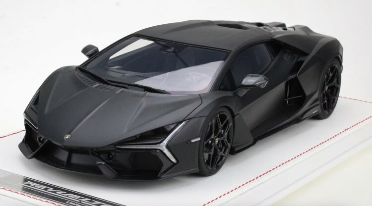 アイビーモデル 1/18 ランボルギーニ レヴエルト マットブラック レザーベース 50台限定 Ivy Models 1:18 Lamborghini Revuelto Matte Black Leather Base Limited 50 pcs