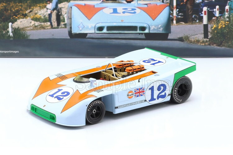 ベルク83 1/18 ポルシェ 908 03 #12 ガルフタルガ フローリオ優勝車 1970 ジョー シフェール/ブライアン レッドマン Werk83 1:18 Porsche 908 03 N12 Gulf Winner Targa Florio 1970 Jo Siffert/Brian Redman