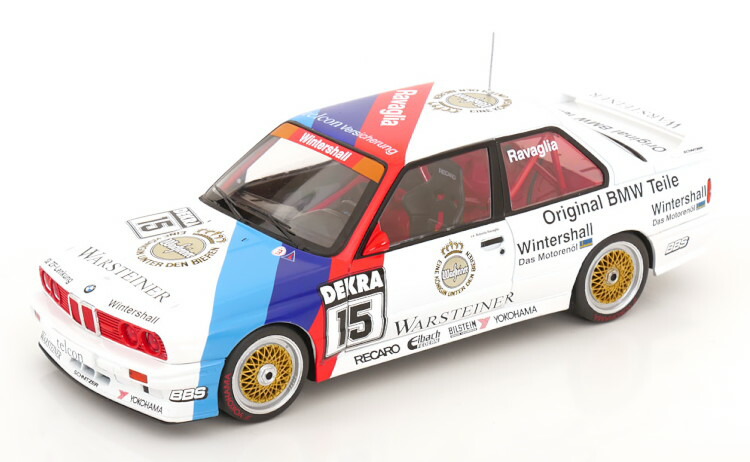 ベルク83 1/18 BMW M3 E30 DTM #15 チャンピオン 1989 ラヴァリア 開閉 Werk83 1:18 BMW M3 E30 DTM N15 Champion 1989 Ravaglia