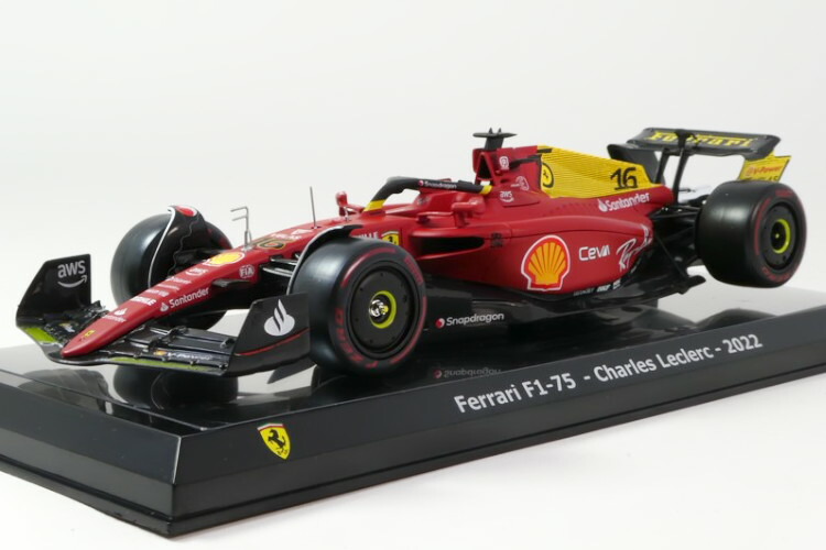 フェラーリF1コレクション フェラーリＳＦ２１ シャルルルクレール Amazon | ブラーゴ 1/43 シグネチャー シリーズ フェラーリ F1