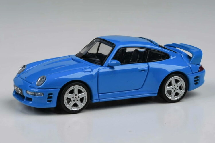 パラゴンモデル 1/64 ポルシェ 911 993 RUF CTR 2 クーペ 左ハンドル 1995 ブルー PARAGON MODELS 1:64 PORSCHE 911 993 RUF CTR 2 COUPE LHD 1995 BLUE
