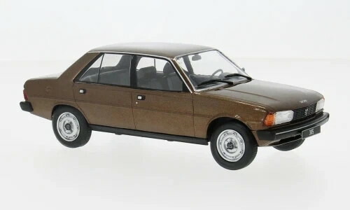 ホワイトボックス 1/24 プジョー 305 1977 ダークブラウンメタリック White Box 1:24 Peugeot 305 1977 dark brown metallic