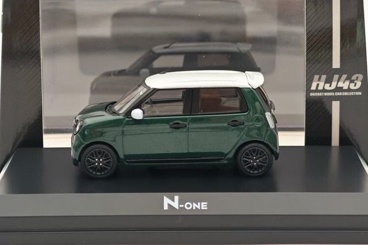 新品 1/43 ホビージャパン ホンダ NONE RS グリーン ホビージャパン 1/43 ホンダ N-ONE RS ブリティッシュグリーン