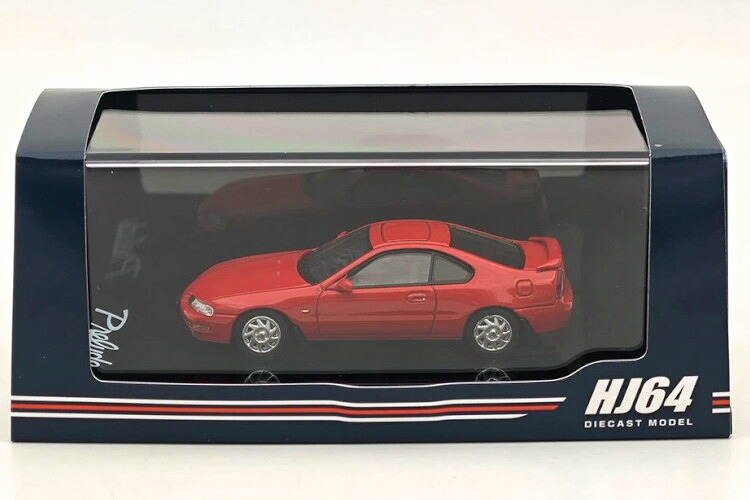 ホビージャパン 1/64 ホンダ プレリュード 2.2Si-VTEC BB4 前期型 ミラノレッド HOBBY JAPAN 1:64 HONDA PRELUDE 2.2Si-VTEC BB4 Early Version Milano Red