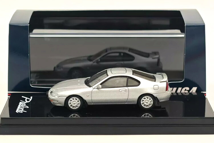 ホビージャパン 1/64 ホンダ プレリュード 2.2Si-VTEC BB4 前期型 セブリングシルバーメタリック HOBBY JAPAN 1:64 HONDA PRELUDE 2.2Si-VTEC BB4 Early Version Sebring Silver Metallic