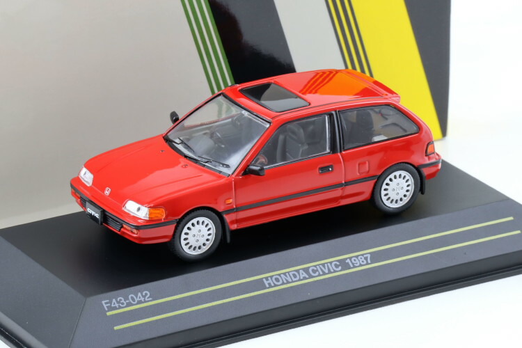 楽天市場】ファースト43 1/43 ホンダ シビック 1987 ホワイト