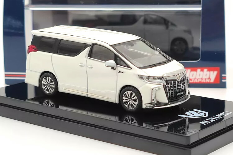 ホビージャパン トヨタ アルファード HYBRID (H30W) エアロタイプ 1/64 トヨタアルファード (H30W) エアロタイプ（グラファイト