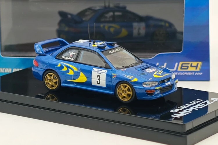 CMS 1/64 ラリーカーコレクション　SUBARU CM's 1/64 ラリーカーコレクション SS.10 スバル SUBARU 【CM's】