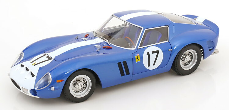 KK-スケール 1/12 フェラーリ 250 GTO #17 ル マン24時間 1962 ロバーツ/グロスマン 開閉KK-Scale 1:12 Ferrari 250 GTO N17 24h Le Mans 1962 Roberts/Grossman｜Reowide モデルカー カタログ SHOP