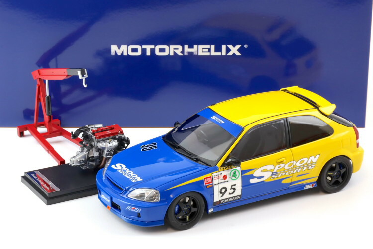 TARMAC WORKS 1/18 ホンダ スプーン シビック EG6 Spoon  TARMAC WORKS 1⁄18 ホンダ スプーン シビック EG6 ホワイト