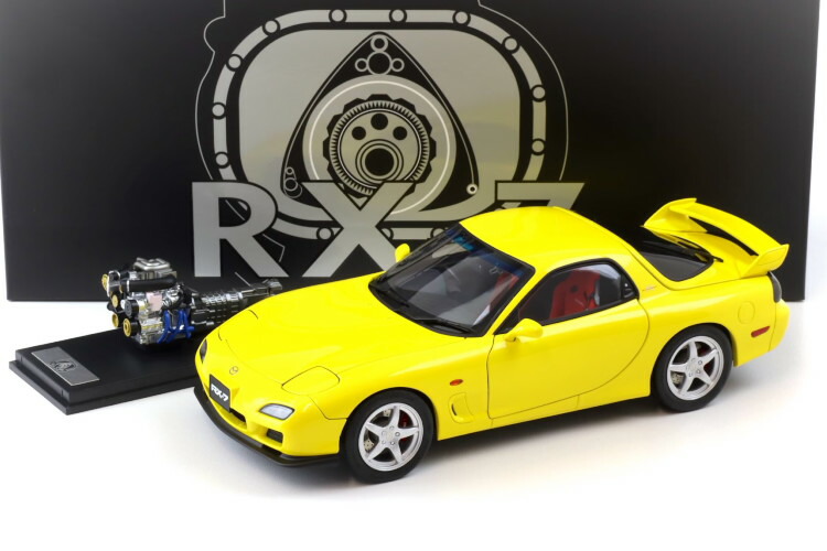 楽天市場】ホットワークス 1/24 マツダ RX-7 FD3S A'PEX D1