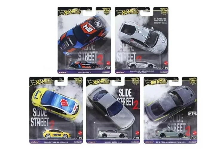 楽天市場】ホットウィール 1/64 スター&ストライプ シルバーシリーズ