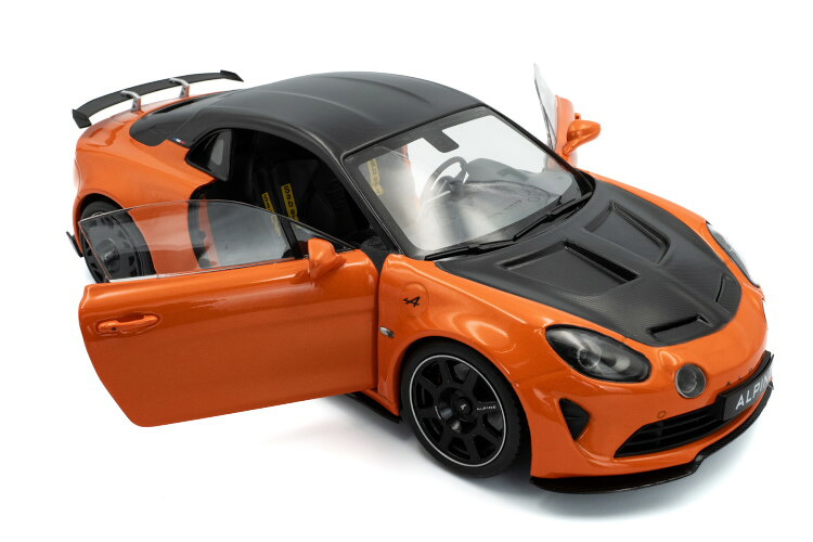 ソリド 1/18 アルピーヌ A110 ラディカル 2024 オレンジ 開閉Solido 1:18 Alpine A110 Radicale 2024 orange｜Reowide モデルカー カタログ SHOP