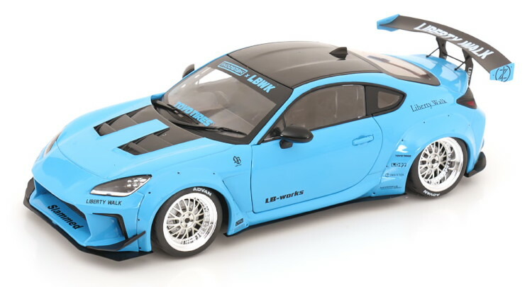 楽天市場】ソリド 1/18 トヨタ TOYOTA GR86 リバティーウォーク ボディ