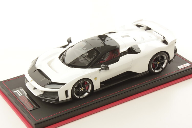 MRひな形 1/18 フェラーリ F80 2024 ビアンコイタリア 白いこと  99台押さえるMR-MODELS 1:18 FERRARI F80 2024 BIANCO ITALIA WHITE LIMITED 99 pcs