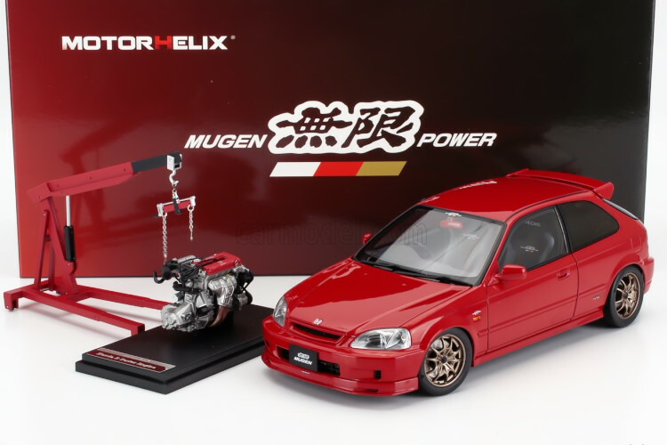 楽天市場】モーターヘリックス 1/18 ホンダ シビック タイプR