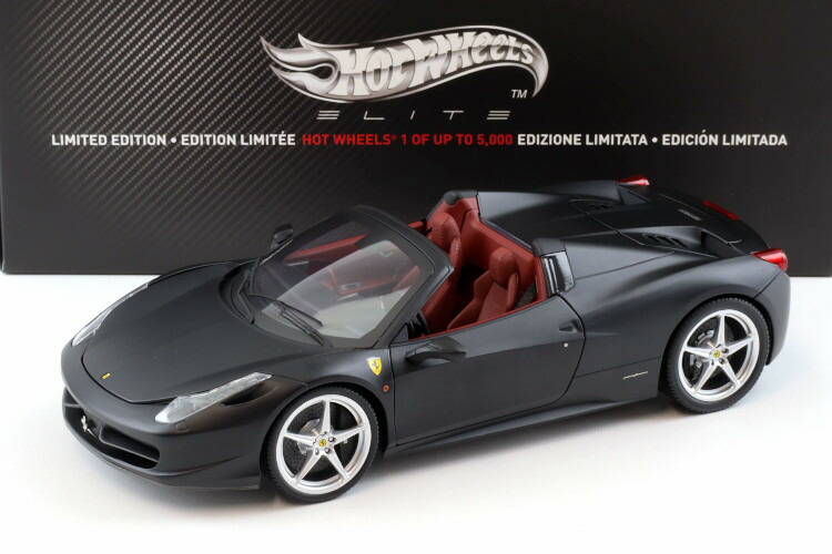 ホットウィール　エリート　フェラーリ　458 イタリア　スパイダー Amazon.com: Hot Wheels 2012 New Models #25/50 025 Ferrari