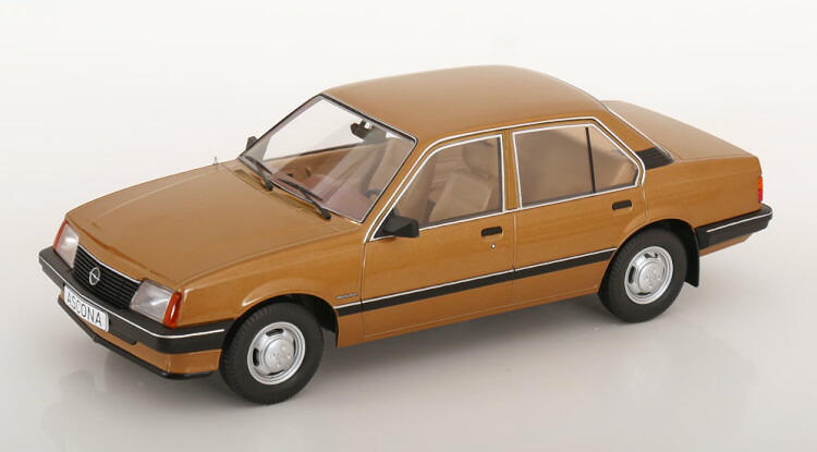 MCG 1/18 オペル アスコナ C 1981 ライトブラウンメタリック MCG 1:18 Opel Ascona C 1981 lightbrown metallic